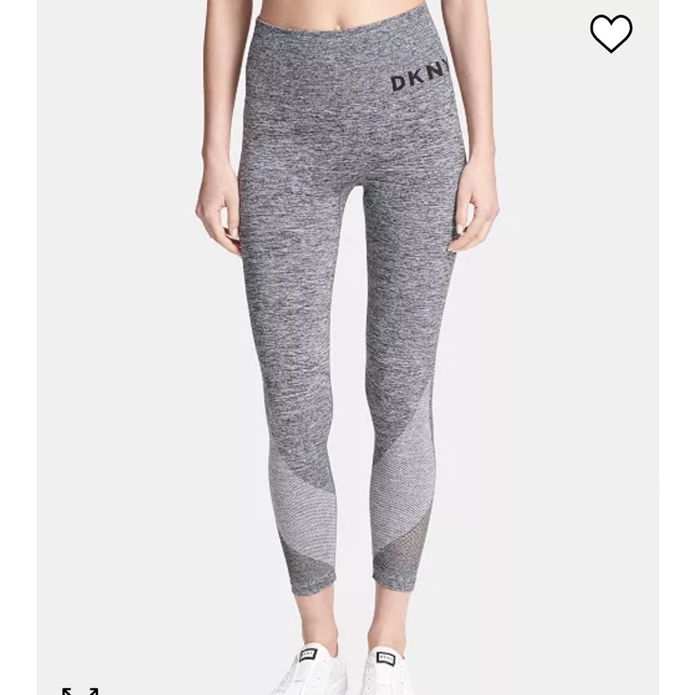 Dkny gray sport leggings.  NWT